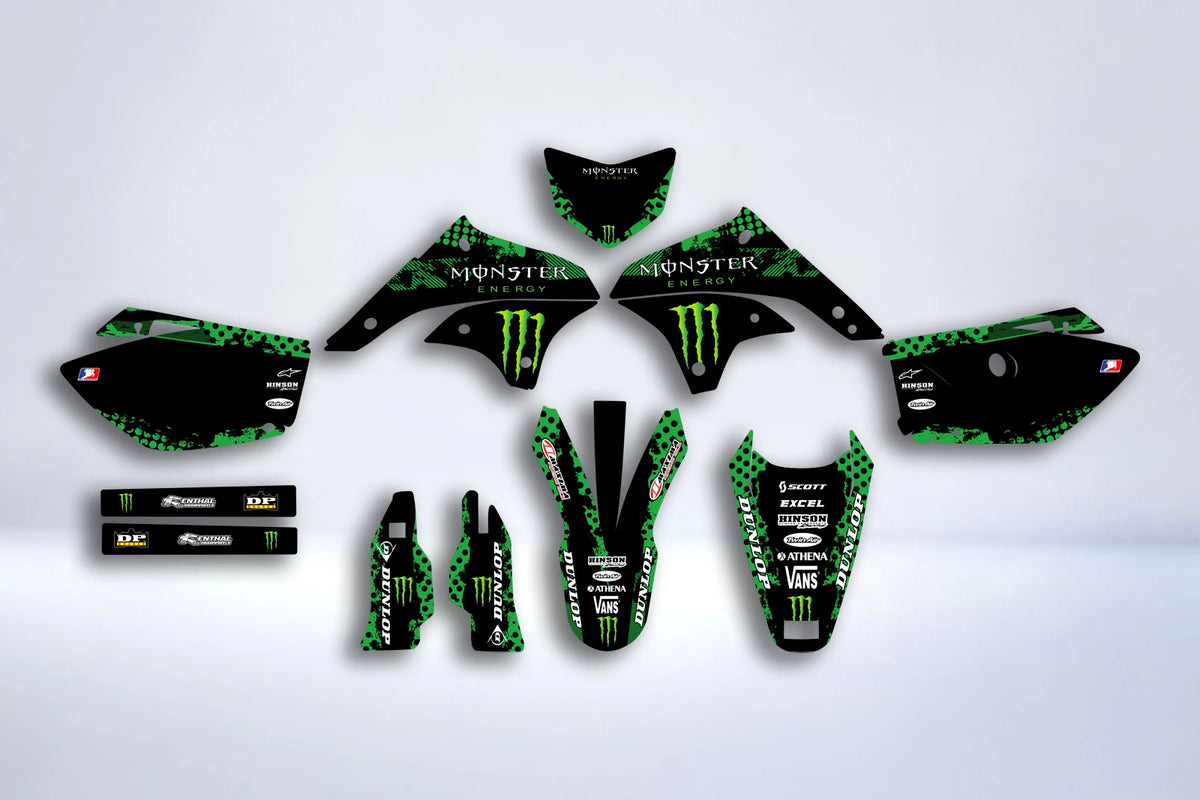 Kit Déco KAWASAKI KLX 450 2008-2018 - MONSTER #5