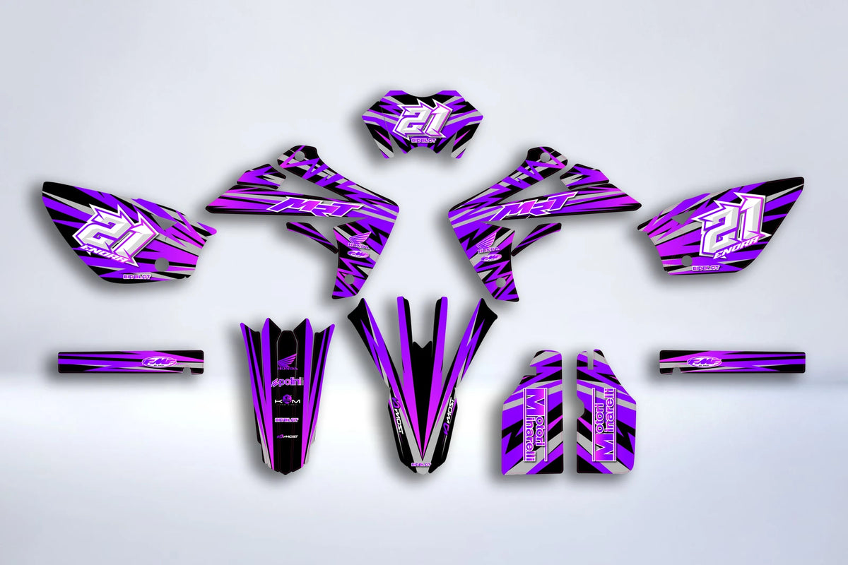 Graphics kit RIEJU MRT 2009-2021 - PURPLE