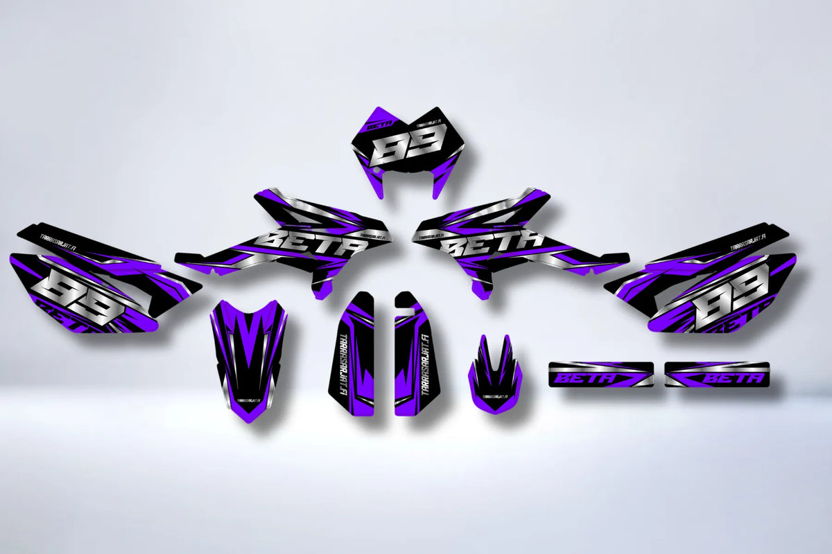 Kit Déco Beta 50 RR 2011-2020 - RUDE 1 (chrome en option)