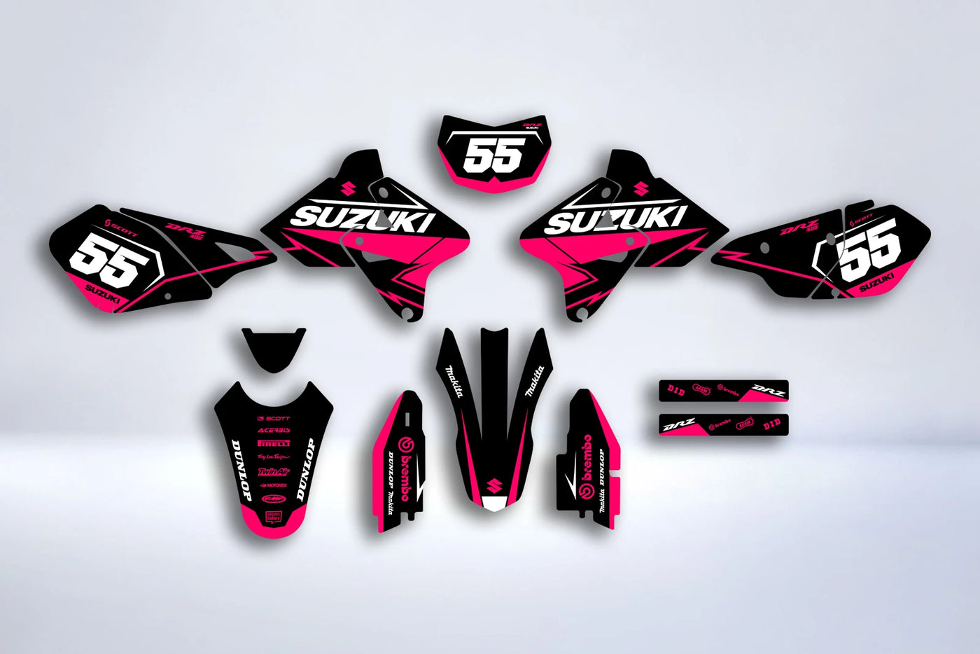 graphics kit SUZUKI DRZ 400 - FEROXIS
