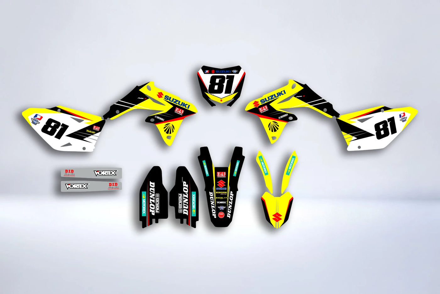 Dekor-Kit SUZUKI RMZ 250 2010-2018 - TORQON
