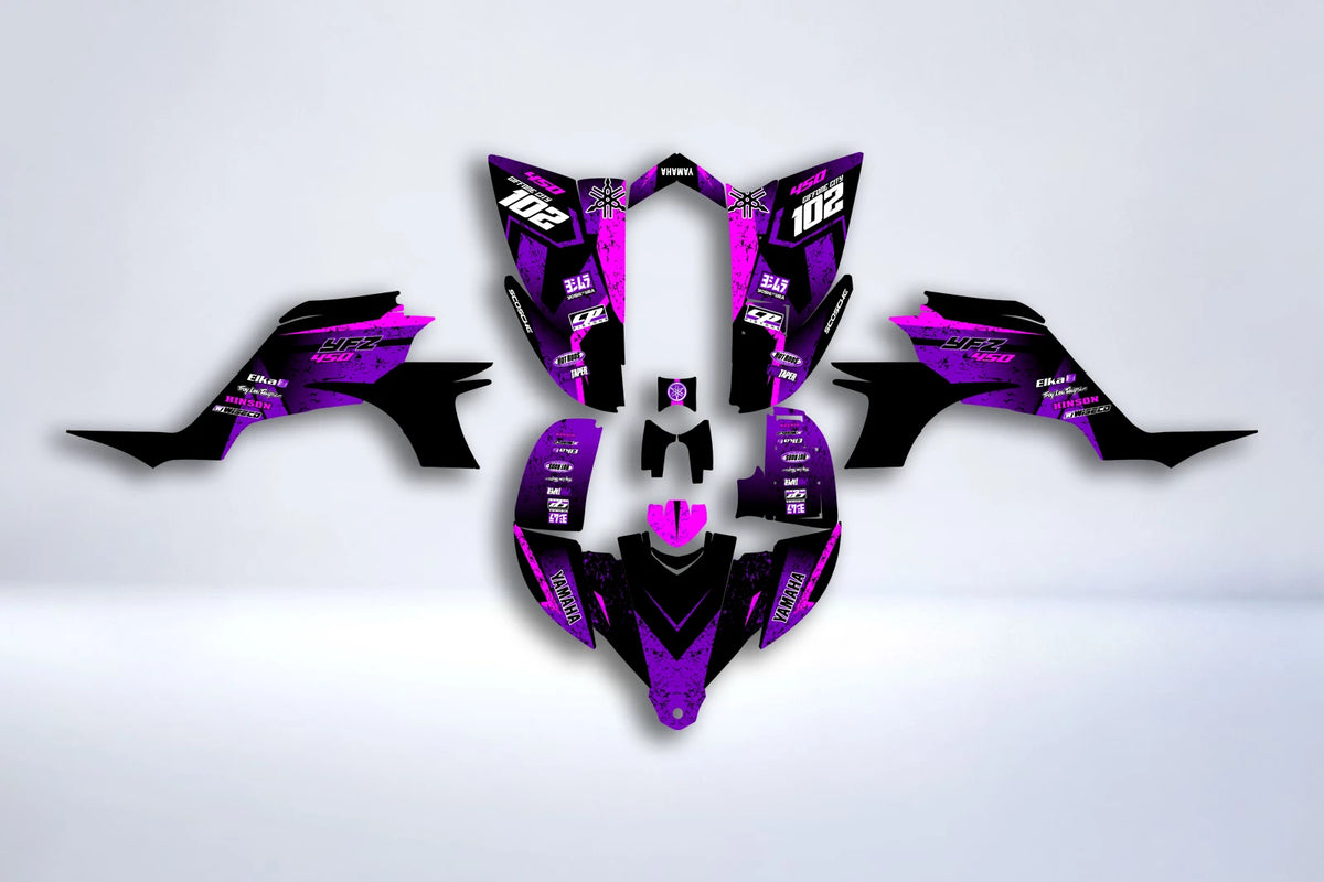 Graphics kit Yamaha YFZ 450 RAPTOR 2003-2008 - SYRON