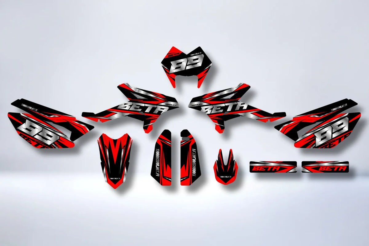 Kit Déco Beta 50 RR 2011-2020 - RUDE 1 (chrome en option)