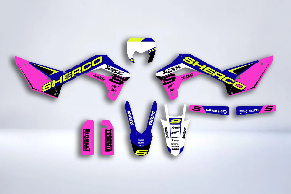 Sherco SE SEF 2017-2024 graphics kit - HYDRAX