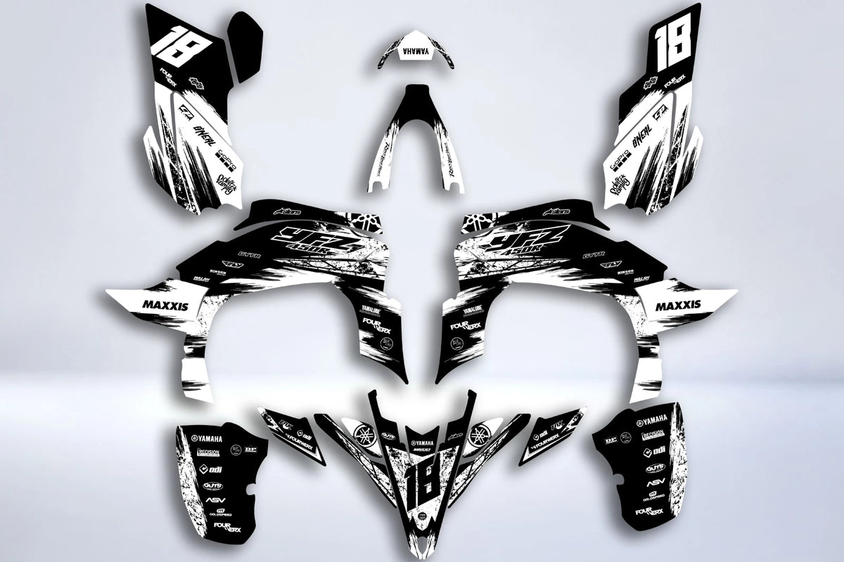 Kit déco Yamaha YFZ 450 R RAPTOR 2014-2022 - KORVYN