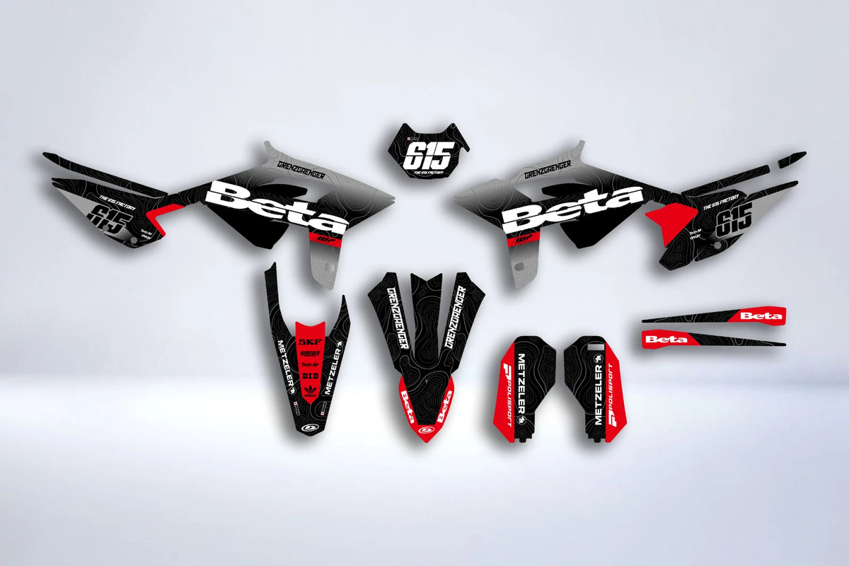 kit grafiche BETA RR Enduro 2020-2022 - KRYPTIX