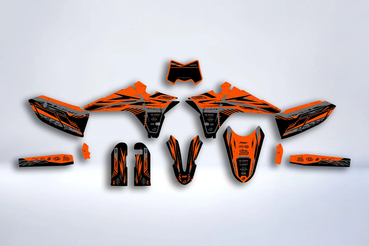 graphics kit Fantic 50/125 XM / XE 2023-2025 - Race by @_fabix_300