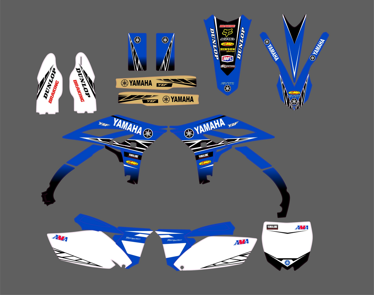 Kit Déco YAMAHA YZF 250 2010-2013 ORIGINAL #4