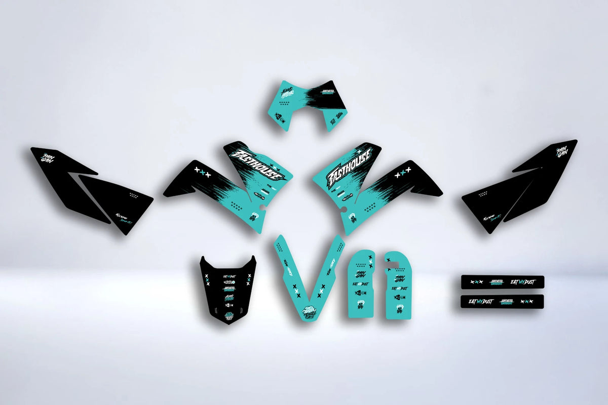 Kit Déco KTM 640 LC4 1998-2010 - FASTHOUSE V2