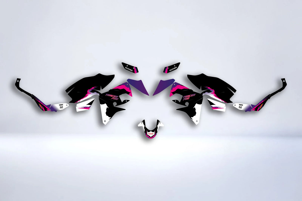 graphics kit YAMAHA TRACER 700 2016-2019 - ANNIVERSARY