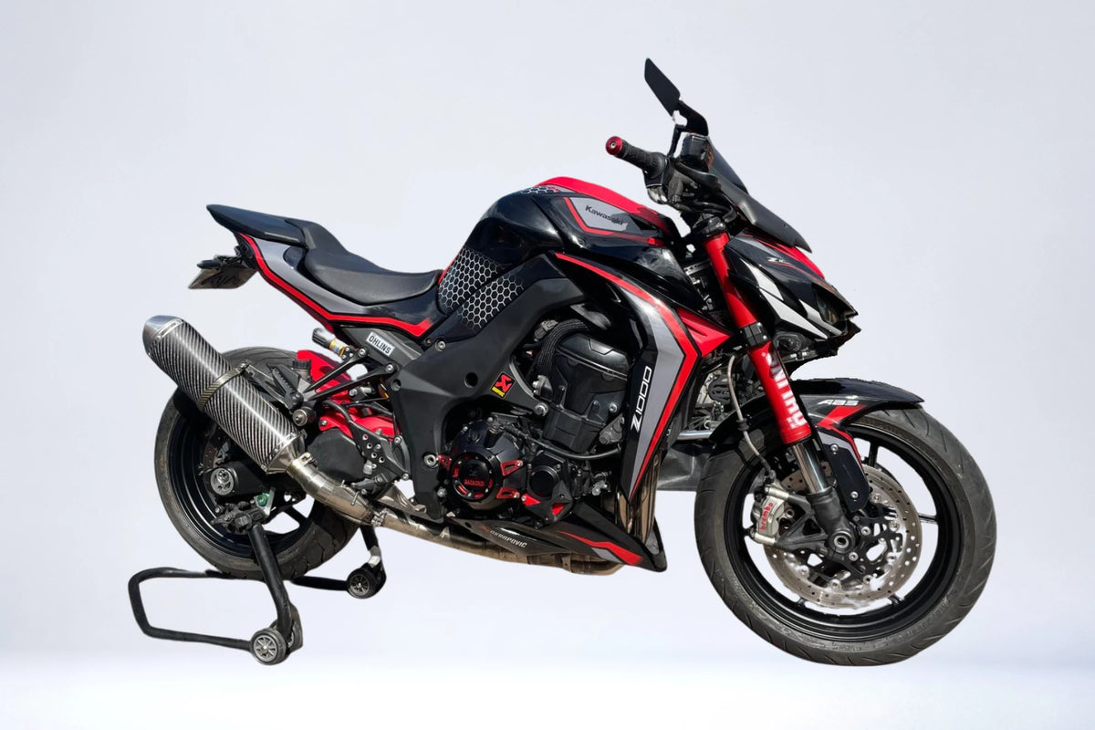 graphics kit KAWASAKI Z1000 Z1000R 2014-2023 - GREY
