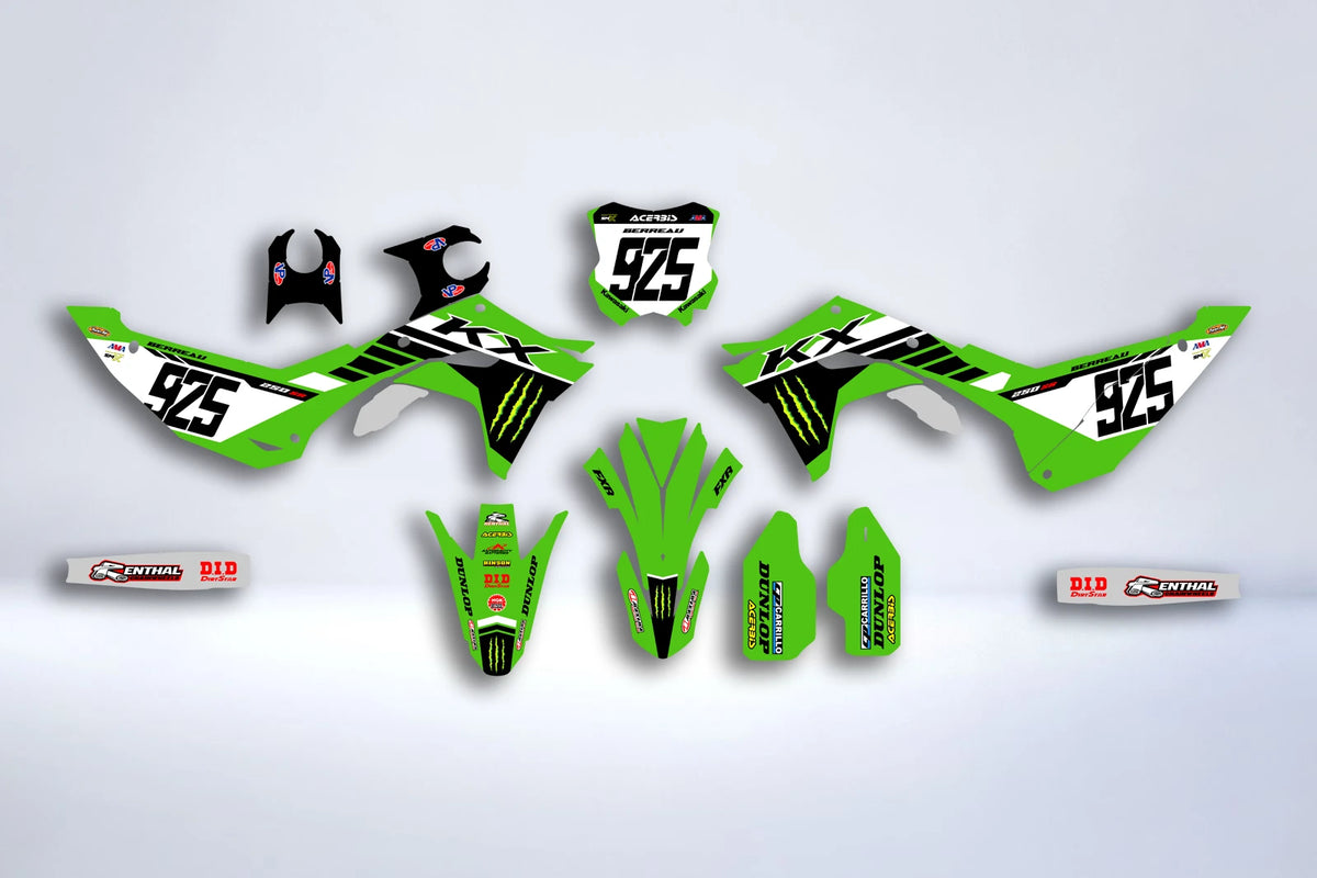 Kit Déco KAWASAKI KXF 250 2025 & KXF 450 2024-2025 - TORQON