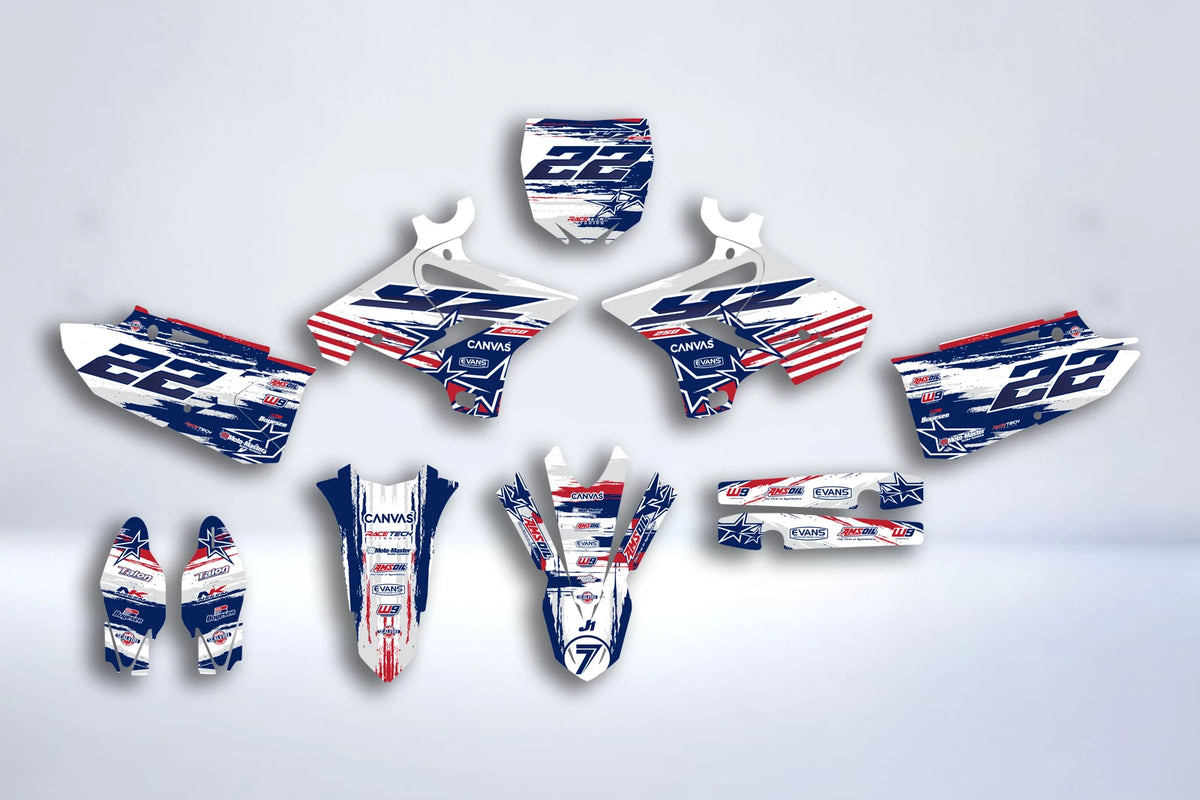 Graphics kit YAMAHA YZ 125-250 2015-2021 - PATRIOT