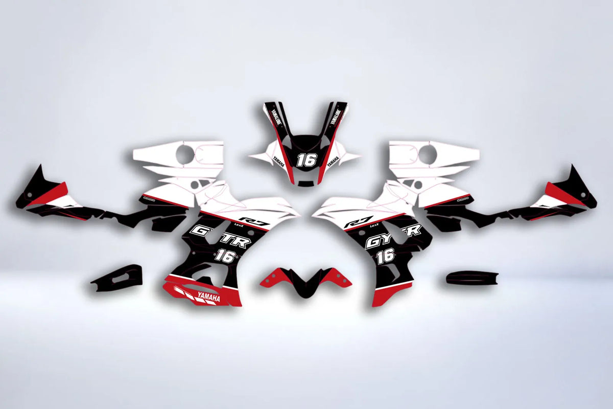 Kit Déco Yamaha YZF R7 2020-2025 - RWB