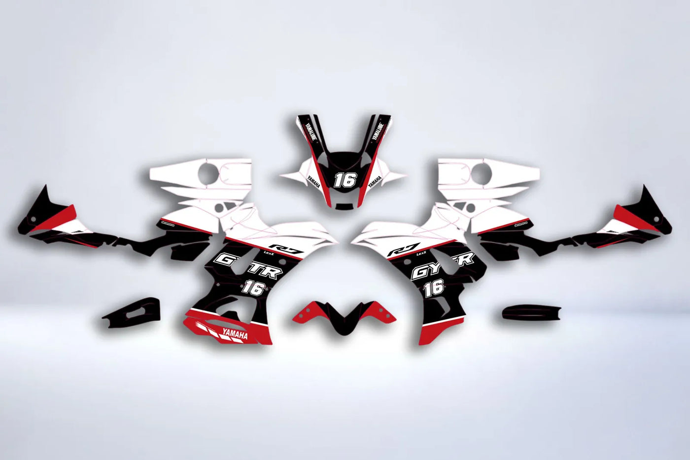 Graphics kit Yamaha YZF R7 2020-2025 - RWB