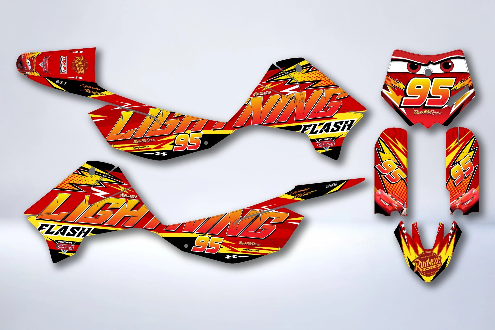 Graphics kit APOLLO 125 150 RFZ - LIGHTNING