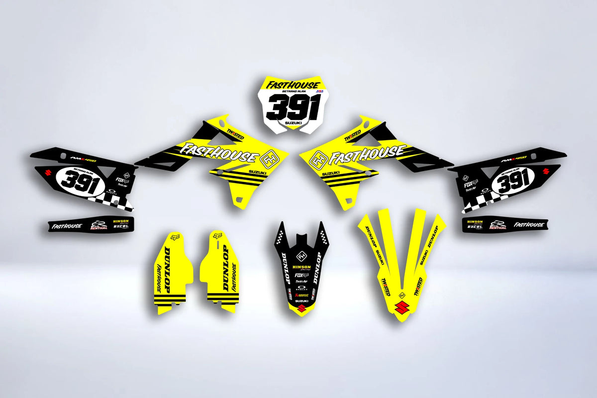 graphics kit SUZUKI RM-Z 450 2018-2025 & RM-Z 250 2019-2023 - ZENDRIX