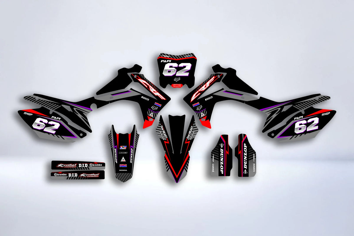 Graphics kit HONDA CRF 250-450 2013-2016 - ZYNEXO
