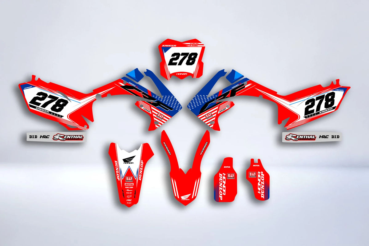 Graphics kit HONDA CRF 250-450 (2009-2012) - ZYNTRAK