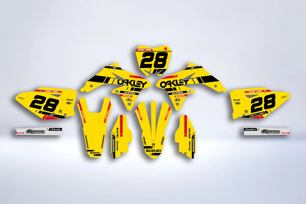 kit grafiche SUZUKI RMZ 450 2008-2017 - STRYKR