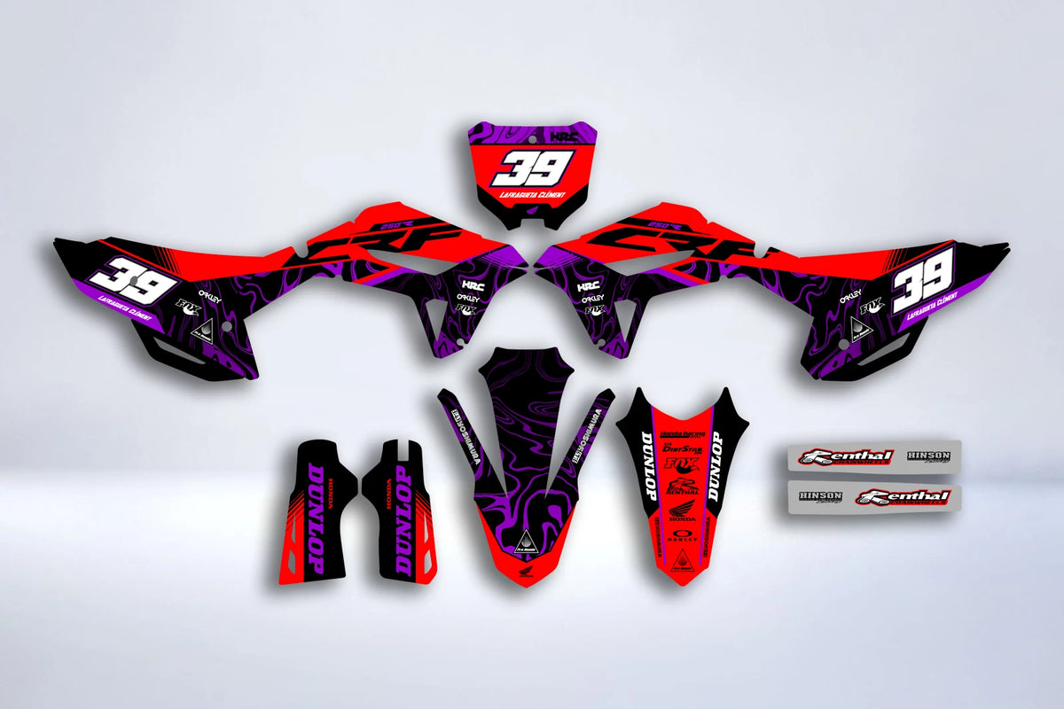 Honda CRF 250 2022-2024 & CRF 450 2021-2024 graphics kit - FALTRIX