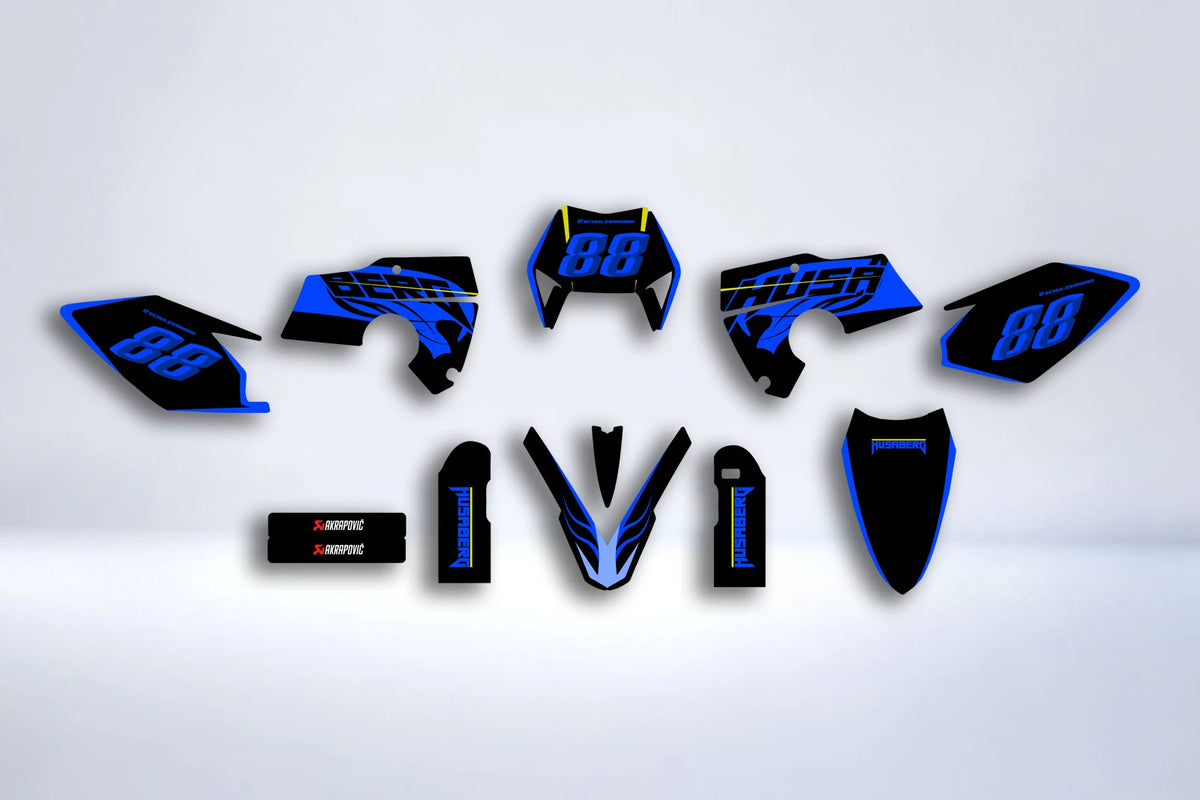 Kit Déco HUSABERG FS 650 2006 - BLUE