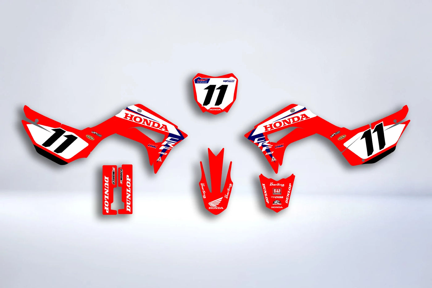 kit grafiche HONDA CRF 110 2019-2024 - STRYKO