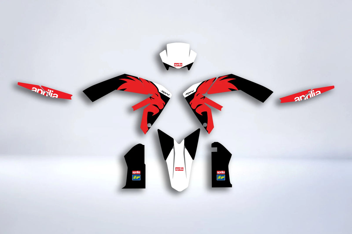 Kit déco Aprilia SXV RXV 450-550 - ORIGINE