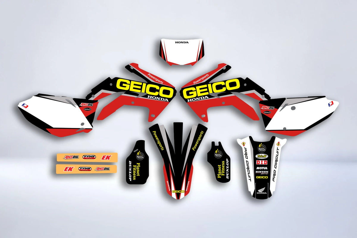 graphics kit HONDA CRF450X 2004-2016 - GEICO