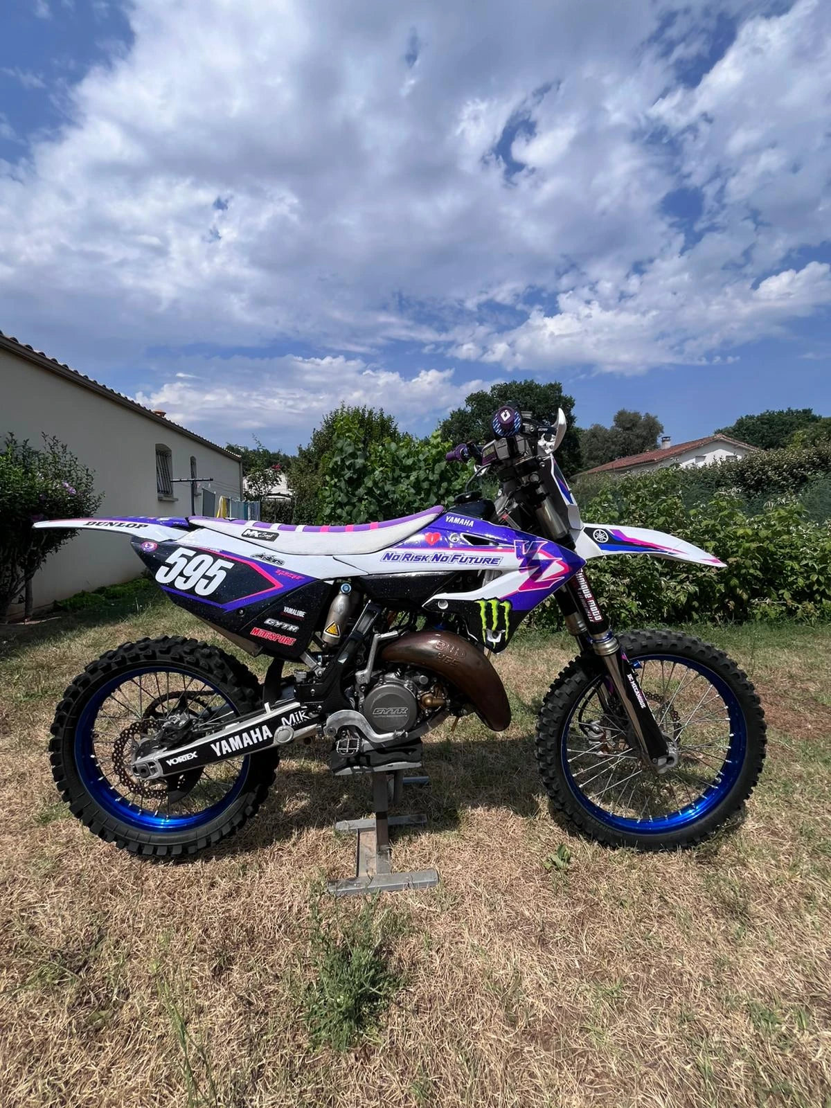 Yamaha YZ 125/250 2022-2025 Deco Kit - PURPLE FACTORY