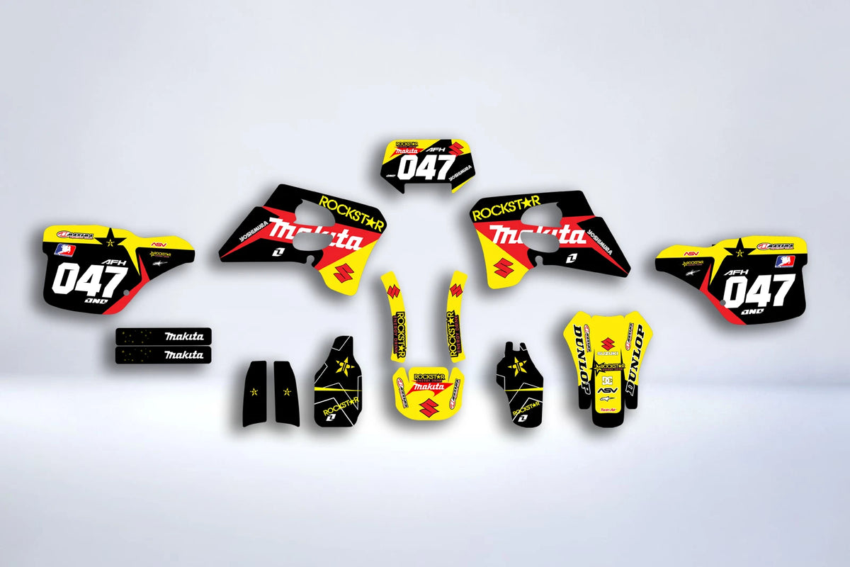 kit gráfico SUZUKI RMX / SMX 1998-2001 - ROCKSTAR