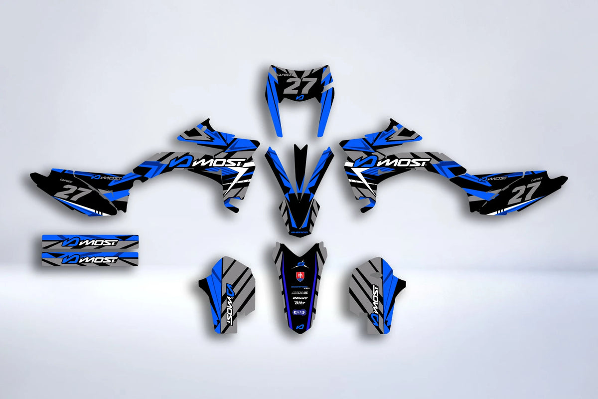 Kit Déco Sherco SE-R / SM-R 50cc - BLUE