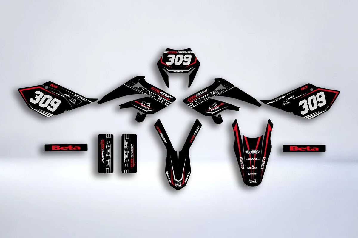 Kit Déco BETA 50 RR 2006-2010 - RED