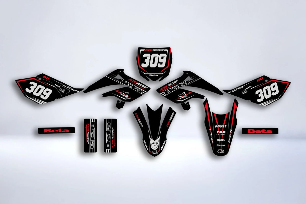 Kit Déco BETA 50 RR 2006-2010 - RED