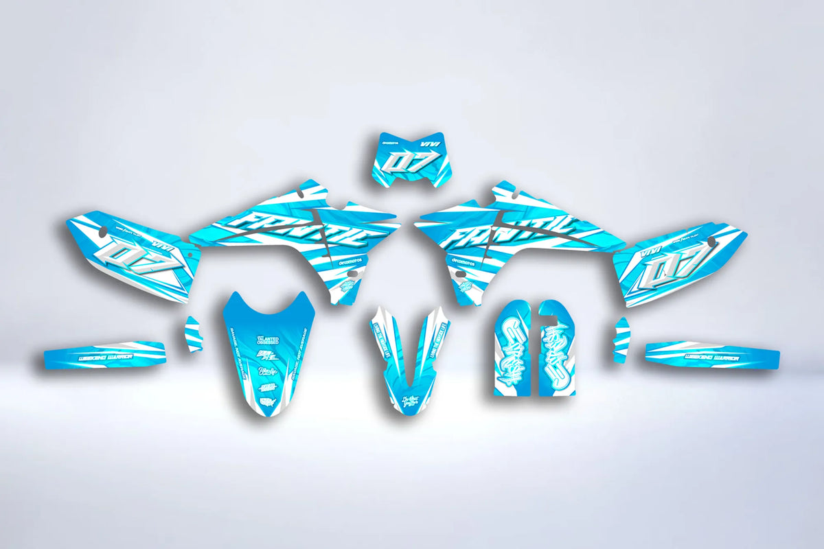 Kit Déco Fantic 50/125 XM / XE 2023-2025 - ABYSS