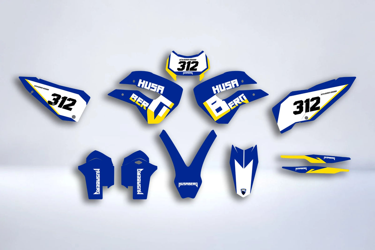 Kit Déco HUSABERG TE/FE 2009-2012 - ORIGINE