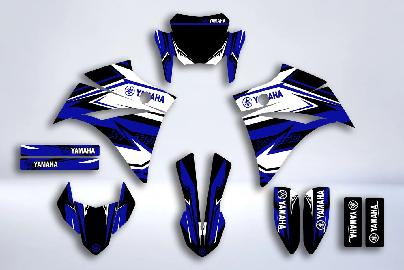 Kit déco YAMAHA XT 660 AVANT 2006 - BLUE