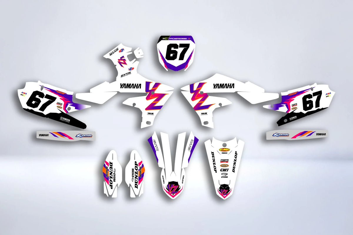 Kit Déco Yamaha YZF 250 ( 2019-2021 ) / 450 ( 2018-2022 ) - ANNIVERSARY
