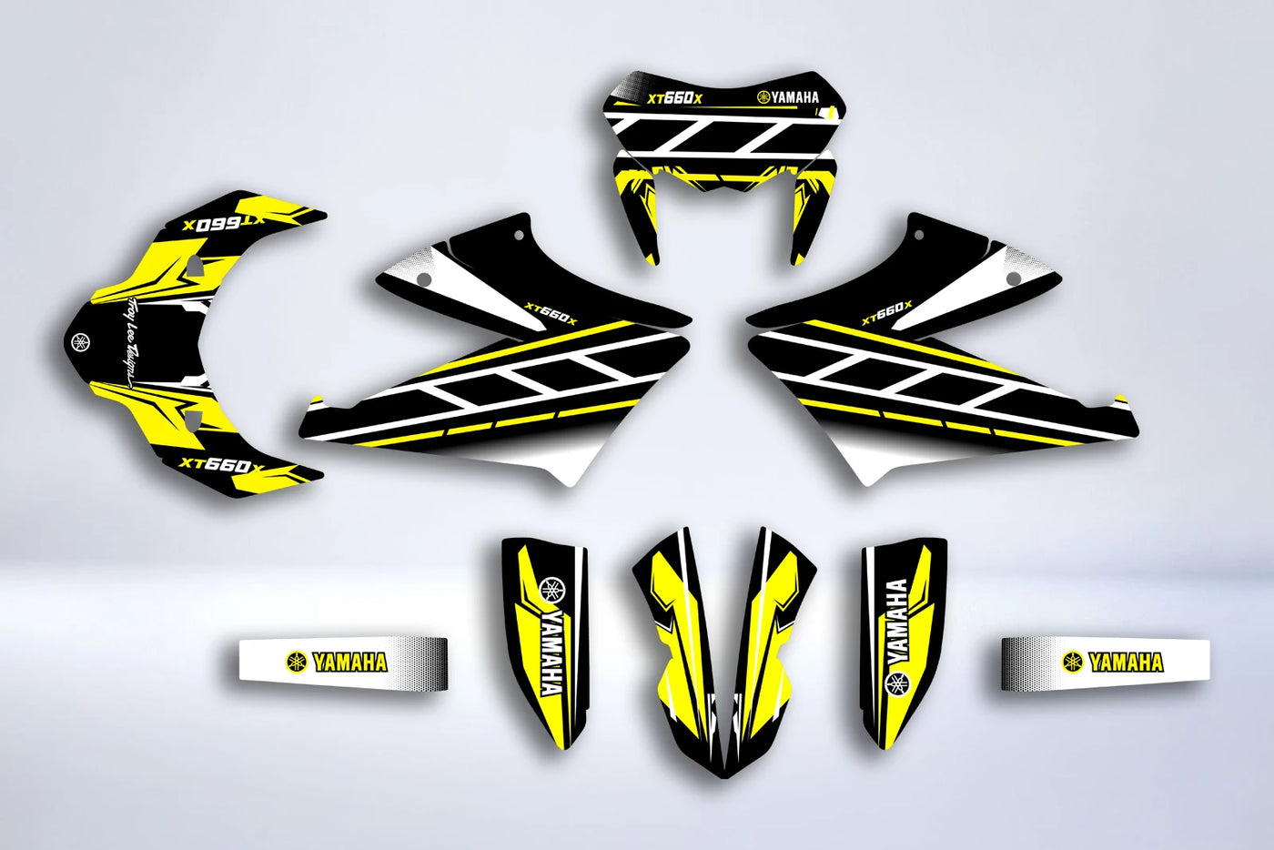 Kit déco YAMAHA XT 660 X APRES 2006 - 60th anniversary V2