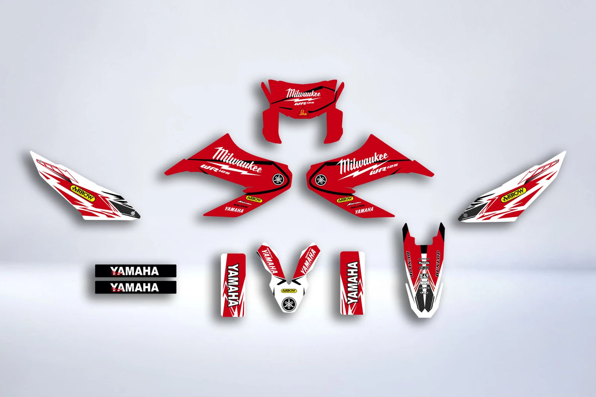 Kit Déco YAMAHA WRR WRX 125 - MILWAUKEE