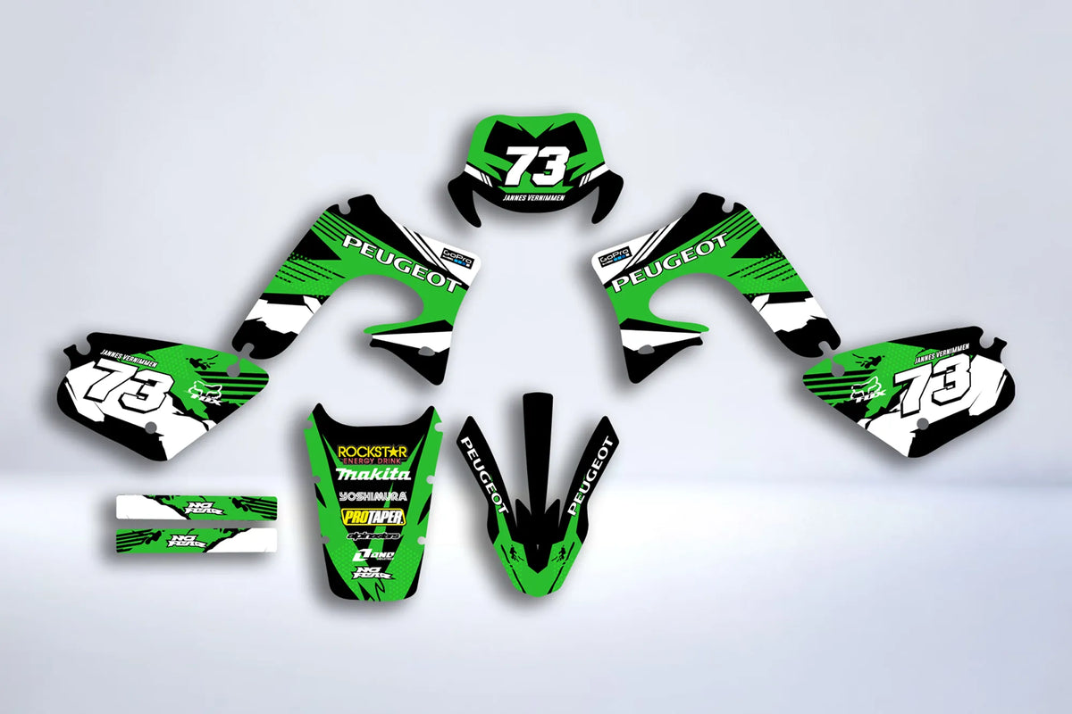 Kit Déco PEUGEOT XPS AVANT 2004 - GREEN