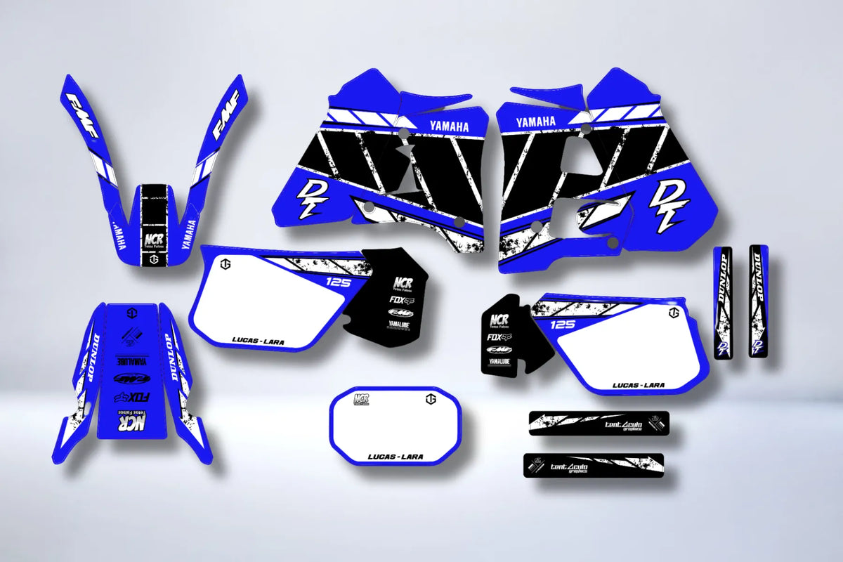 Yamaha DTR 125 1992-2003 Decal Kit - RUDE 2