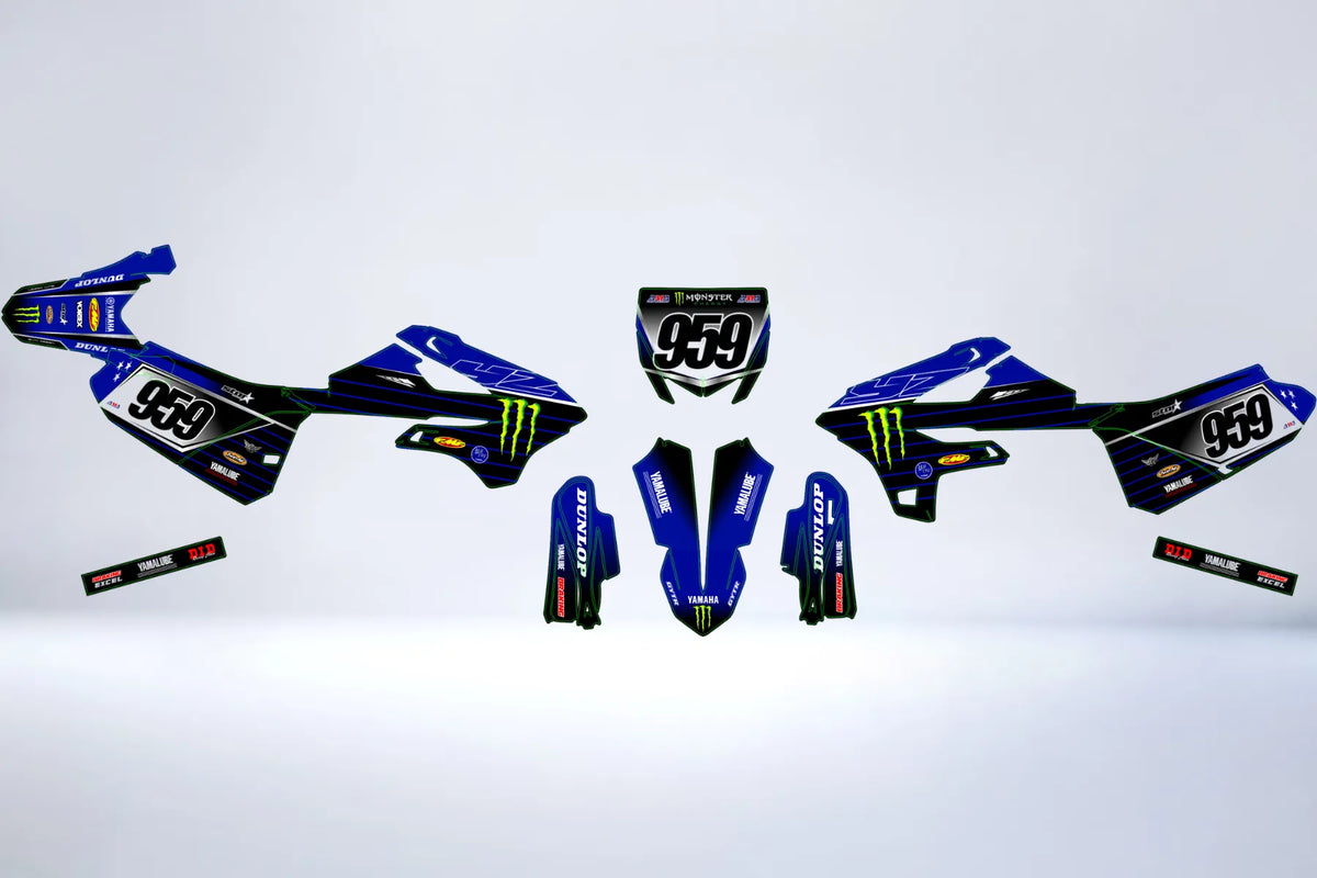 Kit de decoración Yamaha YZ 85 2022-2025 - FACTORY MONSTER #2
