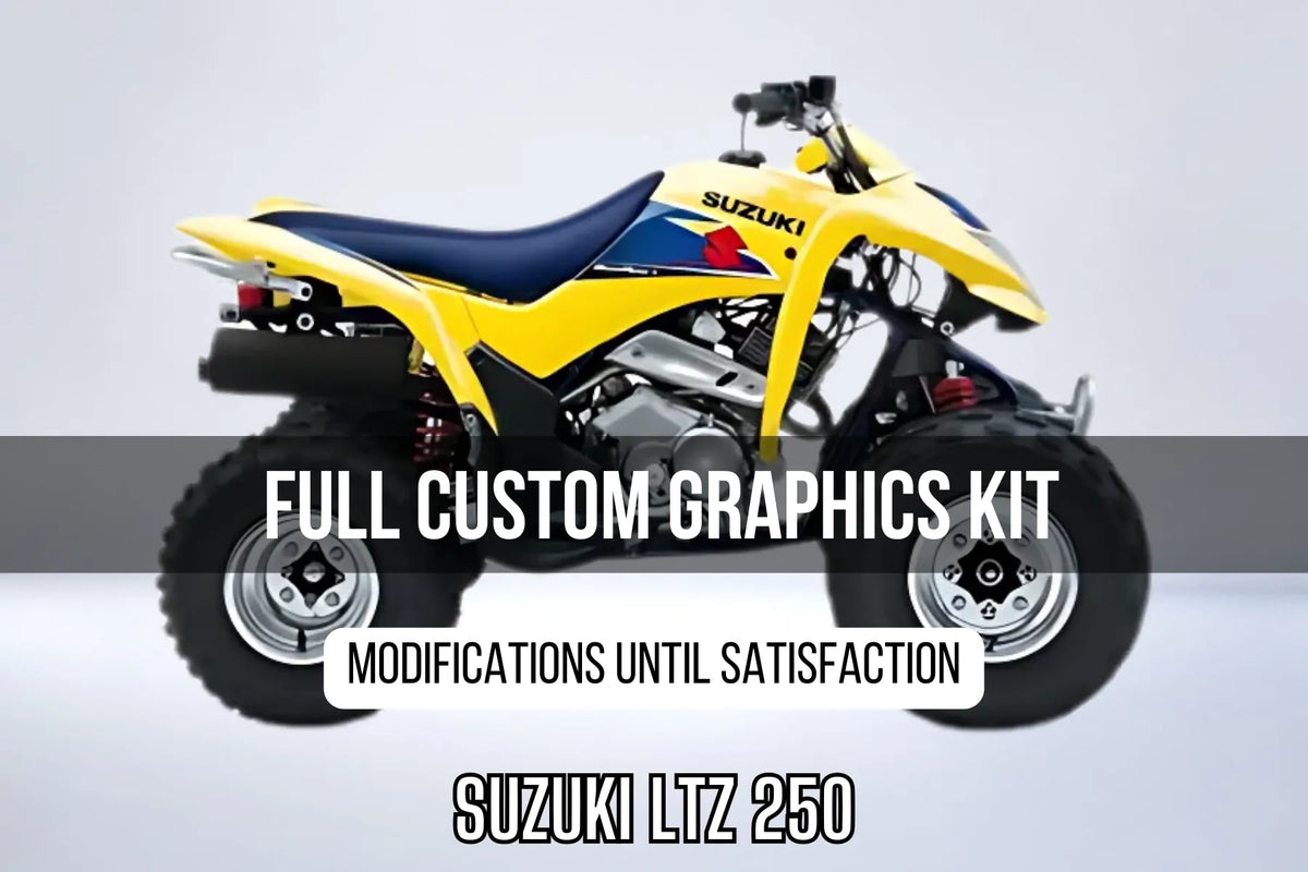 Kit Déco SUZUKI LTZ 250 100% personnalisé