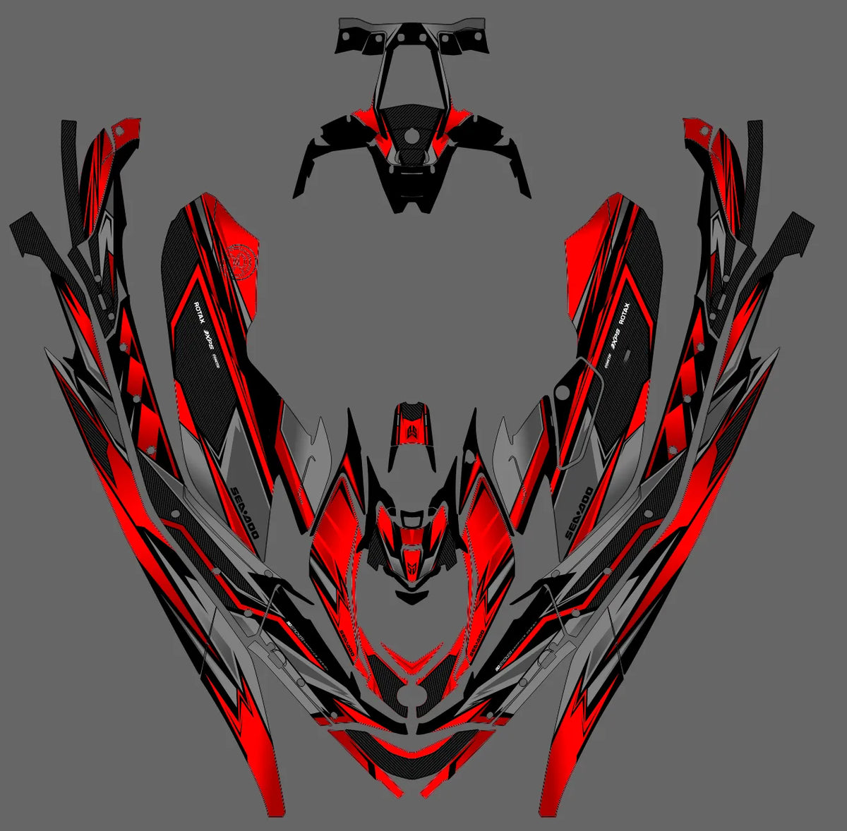 Dekor-Kit EIDRYN – Seadoo SPARK & TRIXX 1UP & 2UP 2024-2025