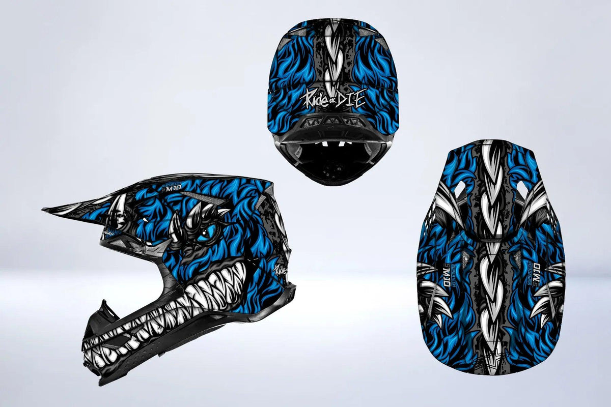 Dragon- kit gráfico Casco