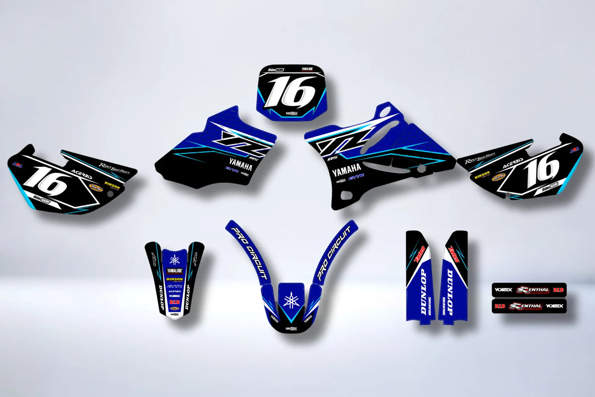 Kit Déco Yamaha YZ 85 2002-2014 - BLUE