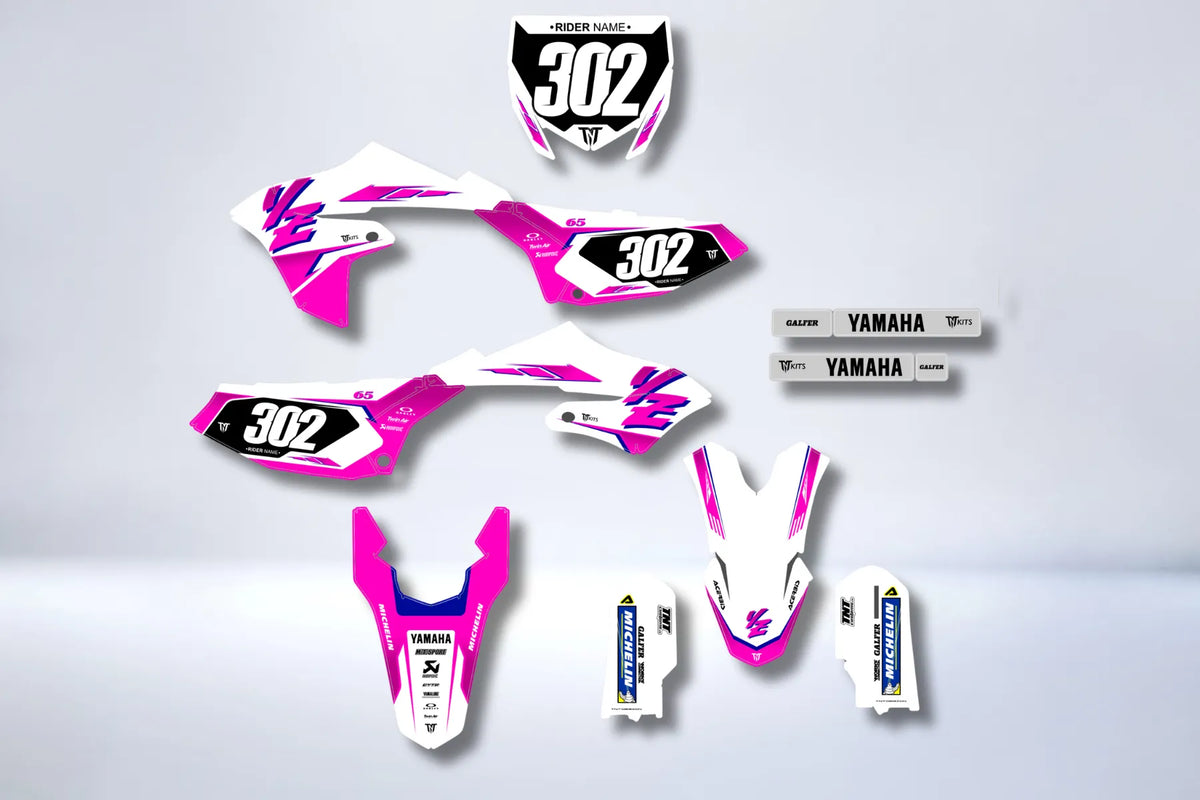 Kit Déco Yamaha YZ 65 2018-2025 - OLD SCHOOL