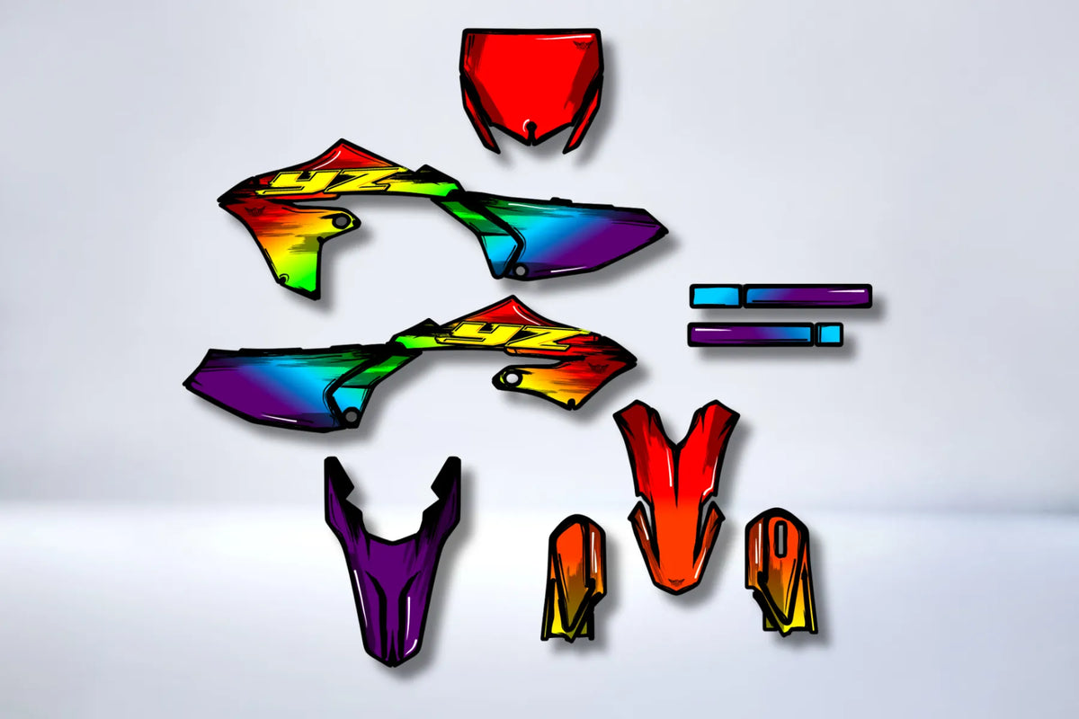 Kit Déco Yamaha YZ 65 2018-2025 - CARTOON