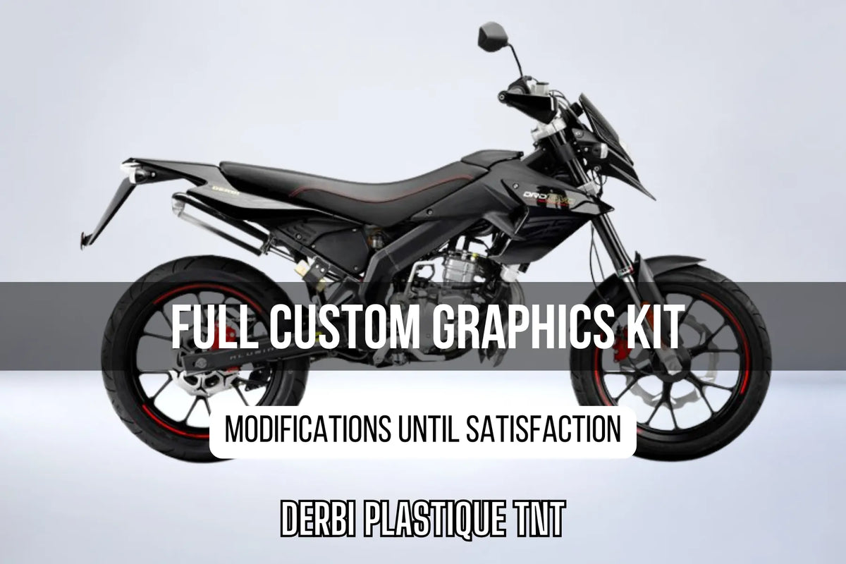 Kit Dekor DERBI KUNSTSTOFF TNT 100% personalisiert